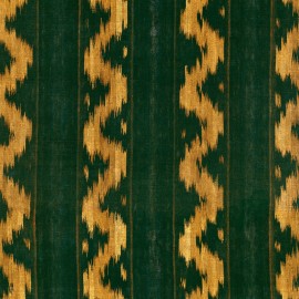 Tapet designer Vintage Ikat, Topiary Green, MINDTHEGAP, 5.2mp / rola