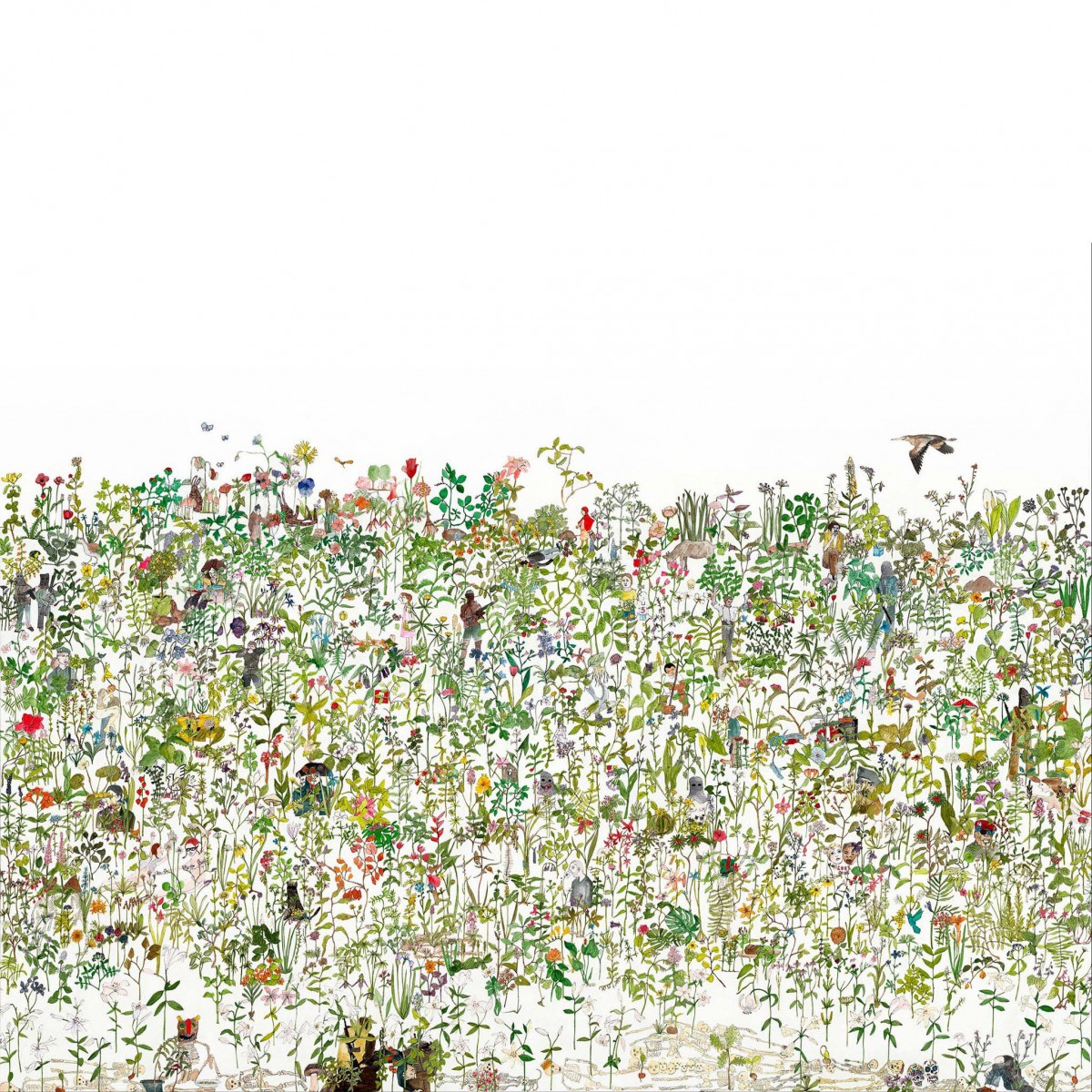 Tapet designer Enchanted Garden by Anna Surie, NLXL, 1.7 mp / segment, Tapet Exclusivist 