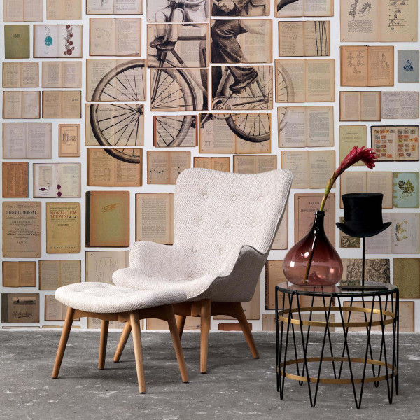 designer Biblioteca Man on Bicycle by Ekaterina Panikanova, NLXL, 4.8mp / model