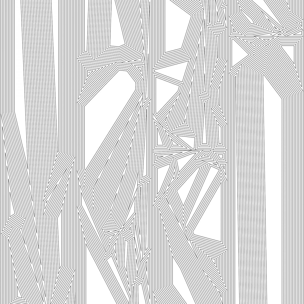 Tapet designer Geometrics Brion by Marco Eugeni, NLXL, 4.9mp / rola, Tapet Exclusivist 
