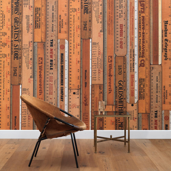 designer Printed Rulers Large by Mr and Mrs Vintage, NLXL, 4.9mp / rola