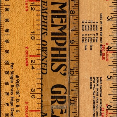 Tapet designer Printed Rulers Large by Mr and Mrs Vintage, NLXL, 4.9mp / rola, Tapet Exclusivist 