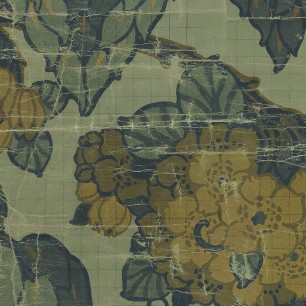 Tapet NLXL NLXL-MRV-48. Conține culorile: Verde, Verde Palid, Verde, Verde Măsliniu, Albastru, Albastru-Gri, Galben, Galben Auriu, Verde, Verde Pastel