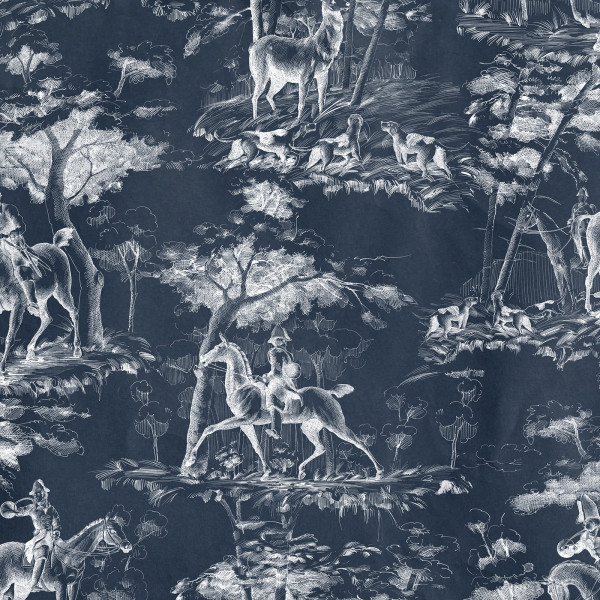 designer La Chasse, Blue by Mr & Mrs Vintage, NLXL, 4.9mp/rola