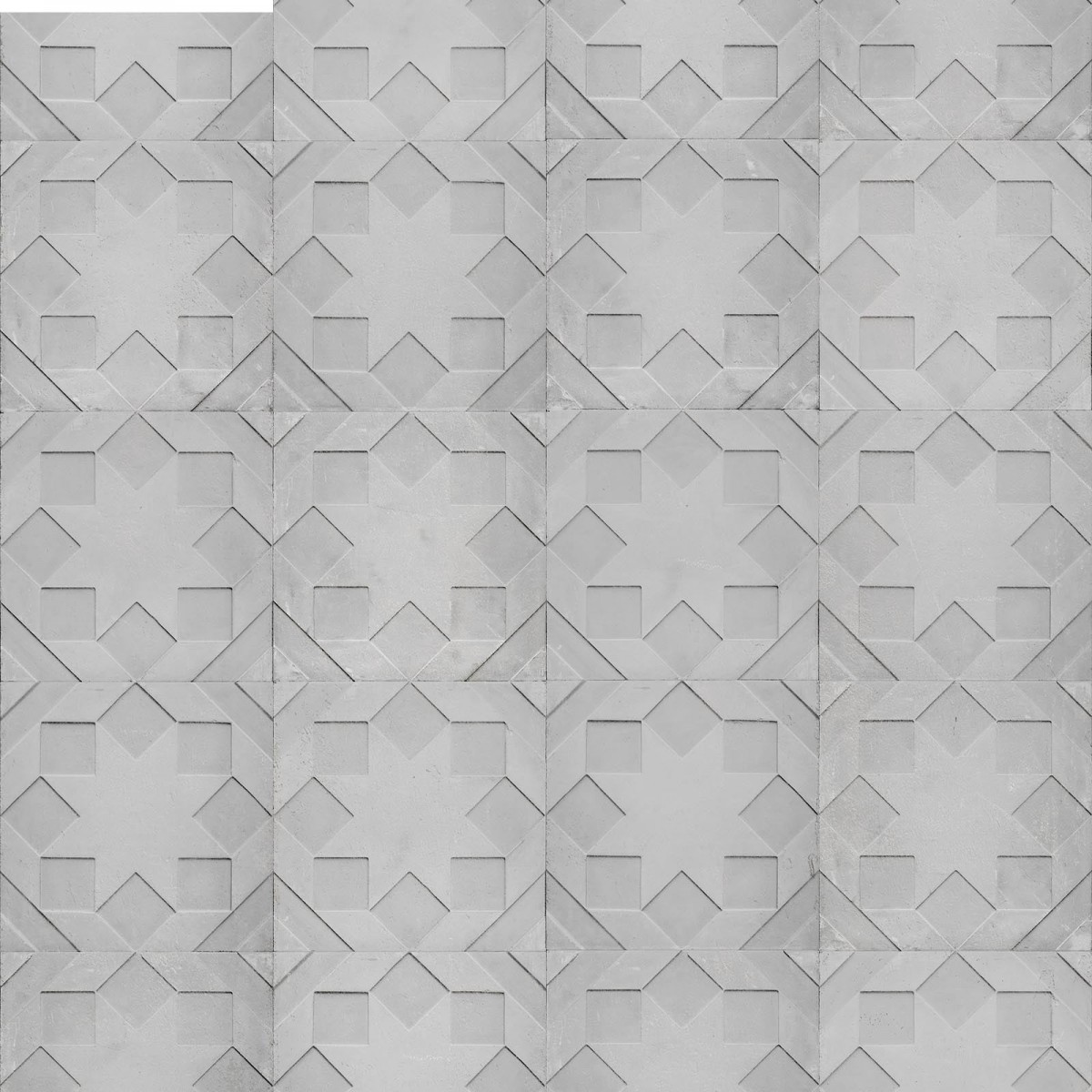 Tapet designer Moulded Concrete, Star by Nada Debs, NLXL, 4.4mp/rolă, Tapet living 