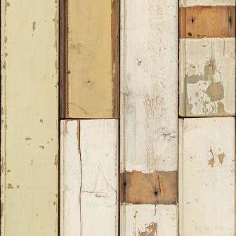 Tapet designer Scrapwood, White/Beige by Piet Hein Eek, NLXL, 4.4mp / rola