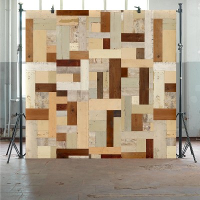 Tapet designer Scrapwood, Mosaic by Piet Hein Eek, NLXL, 4.4mp / rola, Tapet Exclusivist 