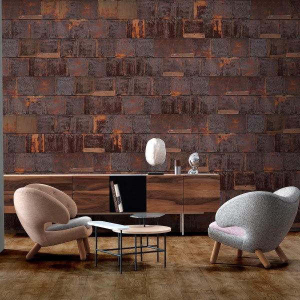 designer Rusted Metal, Brown by Piet Hein Eek, NLXL, 4.9mp / rola