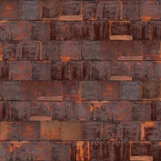 Tapet designer Rusted Metal, Brown by Piet Hein Eek, NLXL, 4.9mp / rola