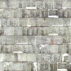 Tapet designer Rusted Metal, White by Piet Hein Eek, NLXL, 4.9mp / rola