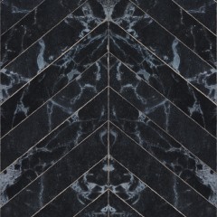 Tapet designer Materials Marble, Herring Bone, Black by Piet Hein Eek, NLXL, 4.9mp / rola