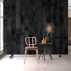 Tapet designer Materials Burnt Wood by Piet Hein Eek, NLXL, 4.9mp / rola