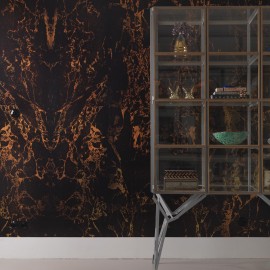 Tapet designer Materials Marble, Black Metallic by Piet Hein Eek, NLXL, 4.9mp / rola