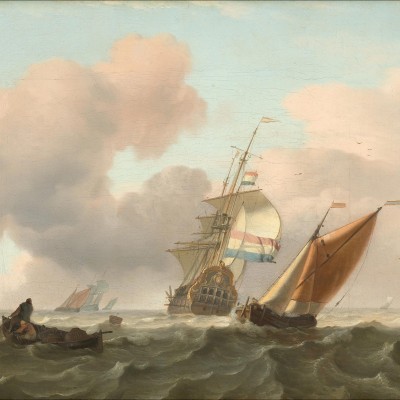 Tapet designer Rough Sea by Rijksmuseum, NLXL, 7.3 - 11.7 mp / model, Tapet Exclusivist 