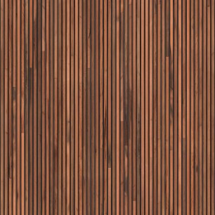 Tapet designer Timber Strips Teak on Black by Piet Hein Eek, NLXL, 4.9mp / rola