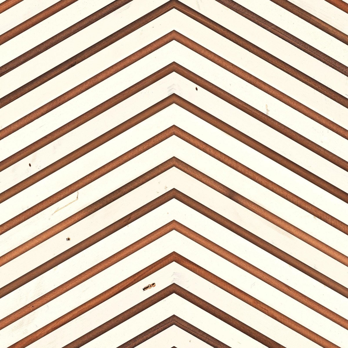 Tapet designer Timber Strips White on Teak Chevron by Piet Hein Eek, NLXL, 4.9mp / rola, Tapet hol 