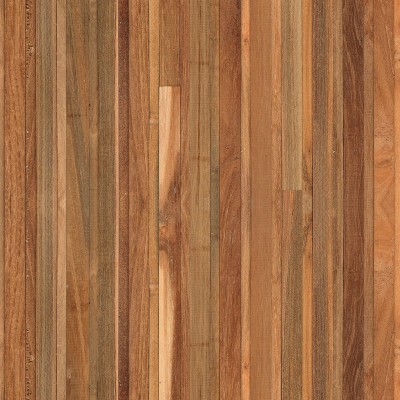 Tapet designer Timber Strips Teak on Teak by Piet Hein Eek, NLXL, 4.9mp / rola, Tapet hol 