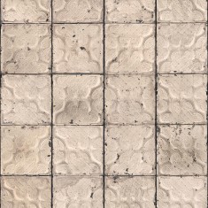 Tapet designer Brooklyn Tins, Beige by MERCI, NLXL, 4.9mp / rola