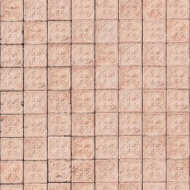 Tapet designer Brooklyn Tins, Pink by MERCI, NLXL, 4.9mp / rola