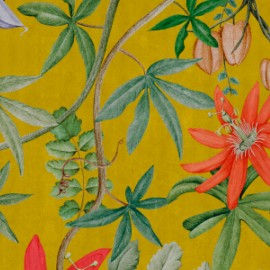 Tapet designer Passiflora, Yellow by UON, NLXL, 4.8mp/rola