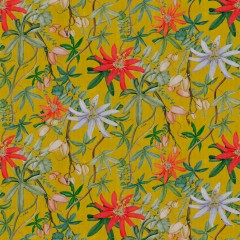 Tapet designer Passiflora, Yellow by UON, NLXL, 4.8mp/rola
