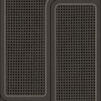 Tapet designer VOS Angle Cane Webbing, Black by Roderick Vos, NLXL, 4.87mp/rola
