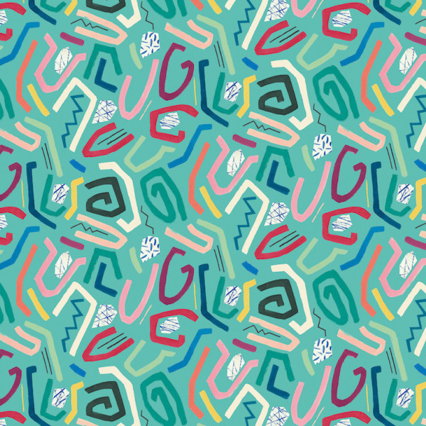 Squiggle, Aquamarine, Ohpopsi