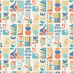 Tapet Snip Snip, Indigo & Amber, Ohpopsi