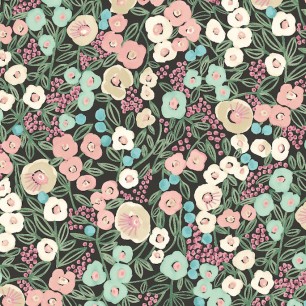 Tapet Flora Ditsy, Midnight, Ohpopsi