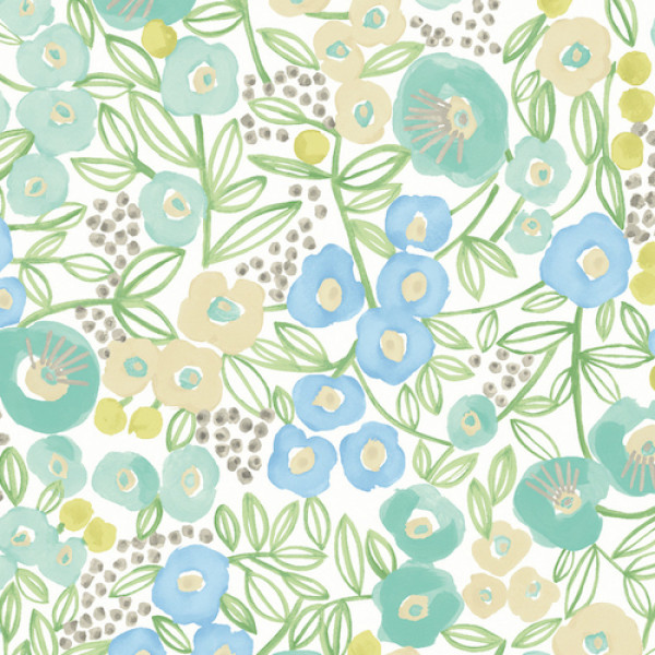 Flora, Teal, Ohpopsi