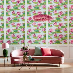 Tapet Waterlily, Sky & Rose, Ohpopsi