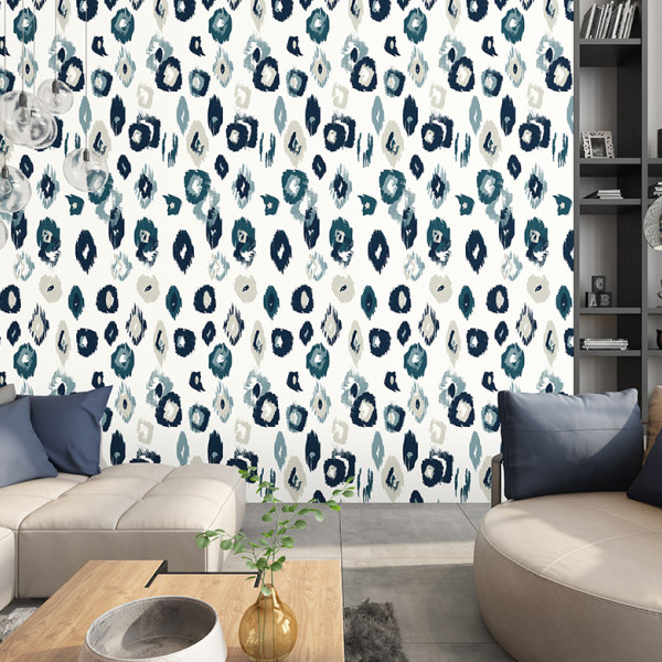 Animal Ikat, Wilderness White & Serpentine, Ohpopsi