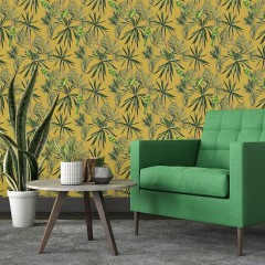 Tapet Paradise, Mustard, Ohpopsi