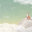 Fox on the Moon - Green, Oliver Robins