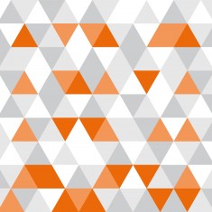 Fototapet Geometric M, Tangerine, Origin Murals, 300x240cm