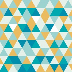 Fototapet Geometric L, Jade & Mustard, Origin Murals, 350x280cm