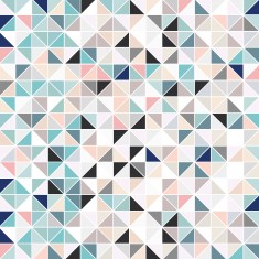 Fototapet Geometry M, Blush & Jade, Origin Murals, 300x240cm