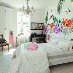 Fototapet Birds of Paradise L, Multi, Origin Murals, 350x280cm