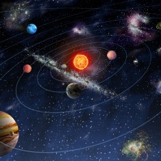 Fototapet Solar System M, Multi, Origin Murals, 300x240cm