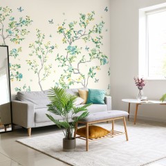 Fototapet Oriental Flower Tree L, Natural, Origin Murals, 350x280cm