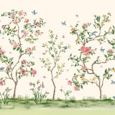 Fototapet Oriental Flower Tree L, Cream, Origin Murals, 350x280cm