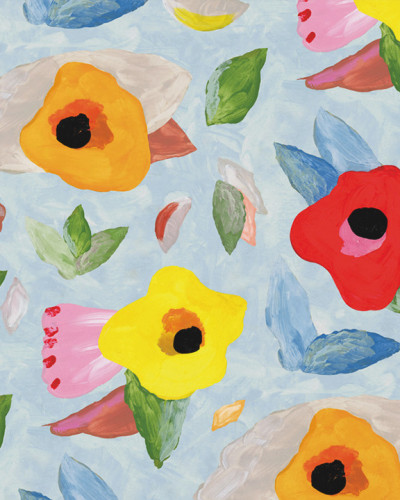 Poppy, Sweet Blue, 3.1mp / rola, PaperMint