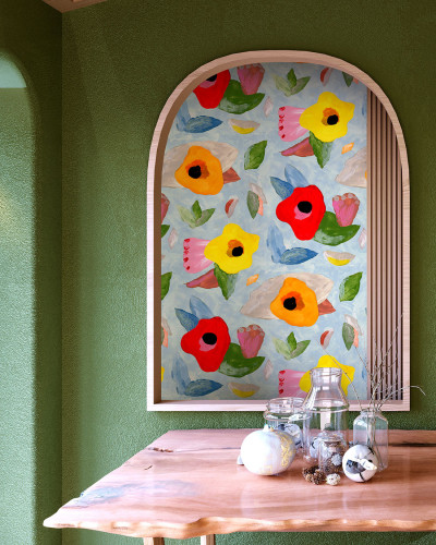 Poppy, Sweet Blue, 3.1mp / rola, PaperMint