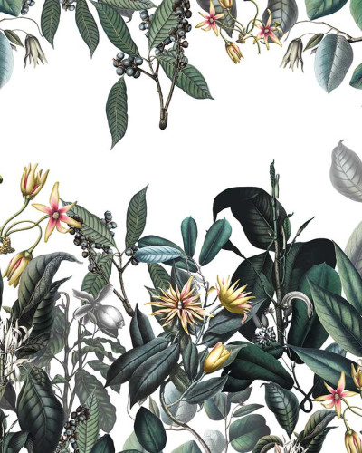 Cali Floral, Dark Green, PaperMint