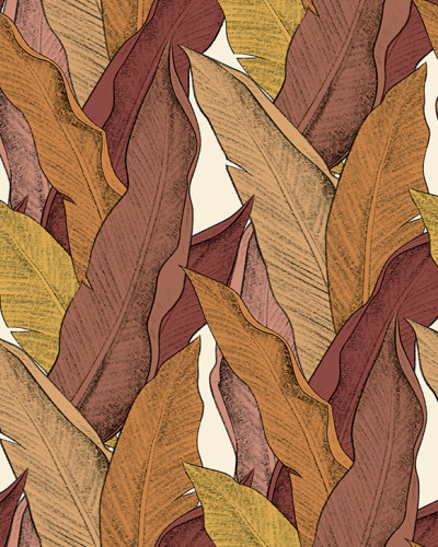 Leaf, Grenat, 5.3mp / rola, PaperMint