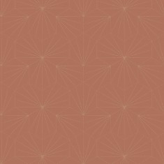 Tapet Tiles, Terracotta Cuivre, 5.3mp / rola, PaperMint