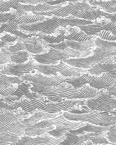 Waves, Gris Souris, 5.3mp / rola, PaperMint