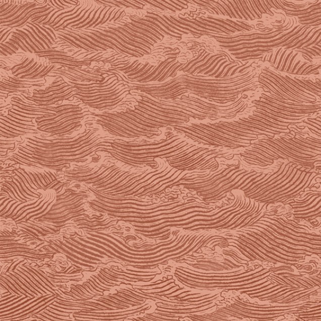 Waves Mer Rouge tapet cu design abstract cu valuri