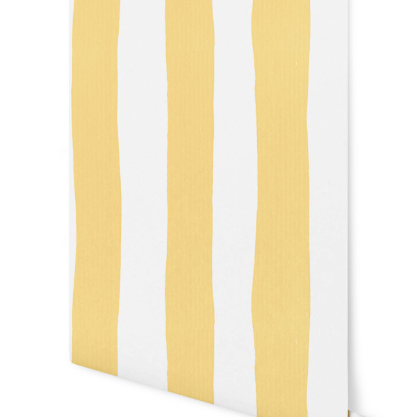 Rayures, Jaune Citron, 1.5mp / rola, PaperMint