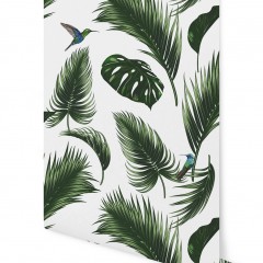 Tapet Jungle, Blanc Craie, 5.3mp / rola, PaperMint